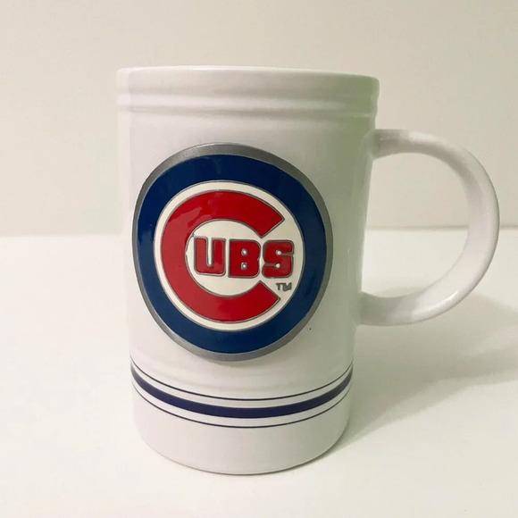 Chicago Cubs MLB Baseball Logo Emblem Coffee Mug 16 oz Cup - Picture 1 of 16